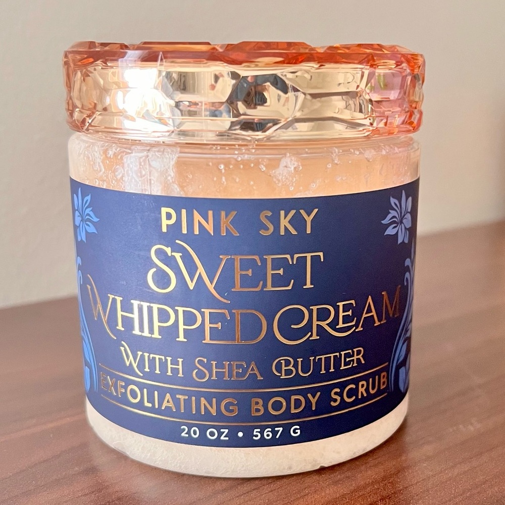 Sweet Whipped Cream With Shea Butter Exfoliating Body Scrub